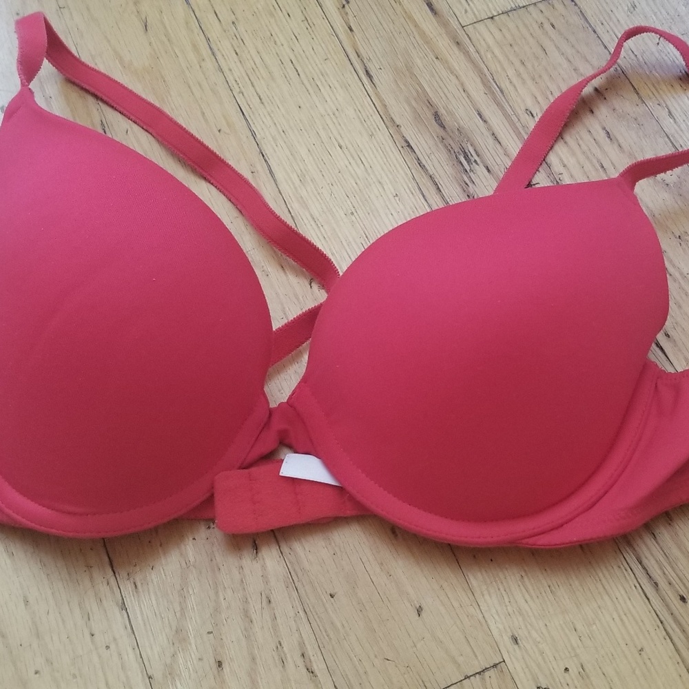 Pink push up red